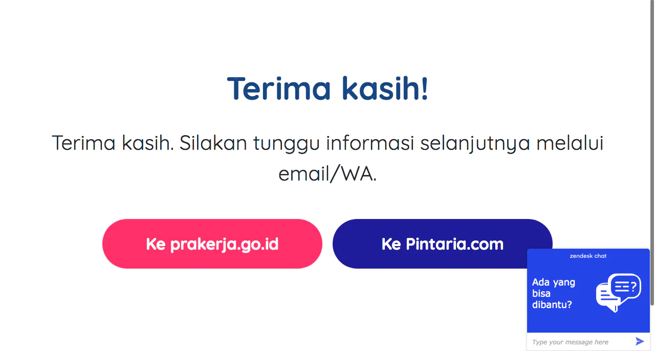 Informasi Kartu Prakerja